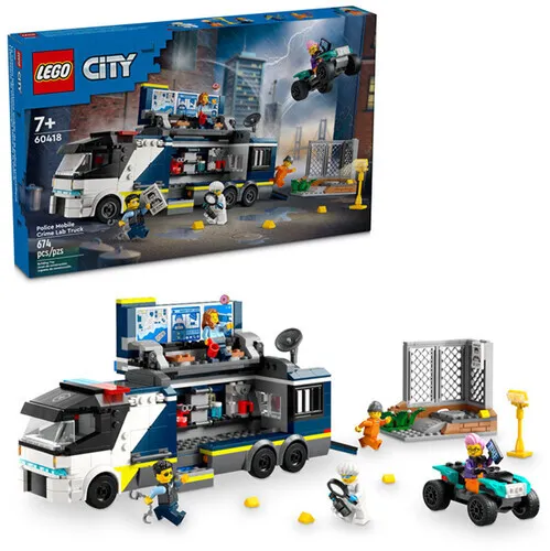 LEGO® City Police Mobile Crime Lab Truck